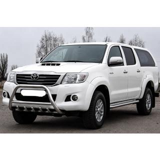 Predný ochranný rám WT003 (nerez) Toyota Hilux 2006–2015 fotografia 2
