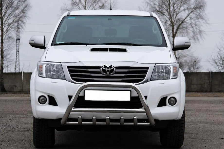 Toyota Hilux 2006–2015 Predný ochranný rám WT003 (nerez) Image