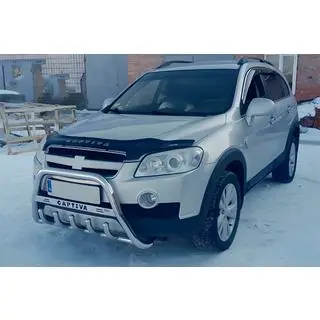 Predný ochranný rám WT004 (nerez) Chevrolet Captiva 2006–2019 fotografia 1