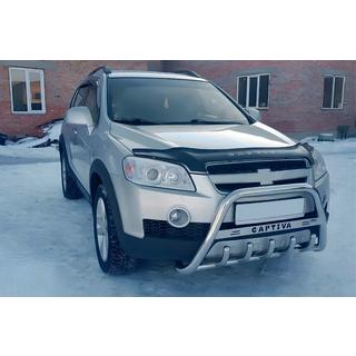 Predný ochranný rám WT004 (nerez) Chevrolet Captiva 2006–2019 fotografia 2