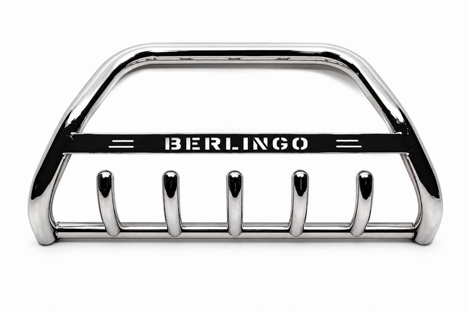Citroen Berlingo 1996–2008 Predný ochranný rám WT004 (nerez) Image