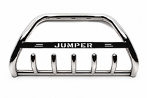 Citroen Jumper 1995–2006 Predný ochranný rám WT004 (nerez) fotografia 1