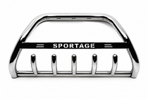 Kia Sportage 2010–2015 Predný ochranný rám WT004 (nerez) fotografia 4