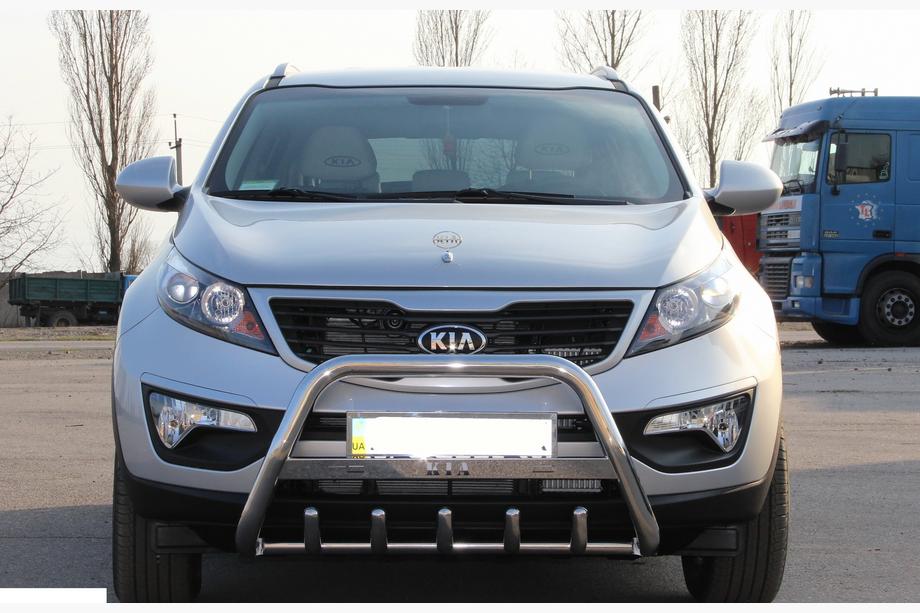 Kia Sportage 2010–2015 Predný ochranný rám WT004 (nerez) Image