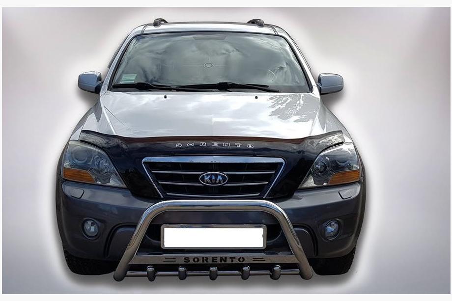Kia Sorento I BL 2002–2009 Predný ochranný rám WT004 (nerez) Image