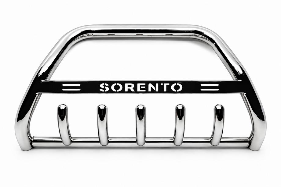 Kia Sorento III UM 2014–2020 Predný ochranný rám WT004 (nerez) Image