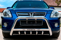 Honda CRV 2001–2006 Predný ochranný rám WT004 (nerez) fotografia 1