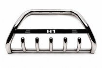 Hyundai H300, H1, Starex 2008–2020 Predný ochranný rám WT004 (nerez) fotografia 3