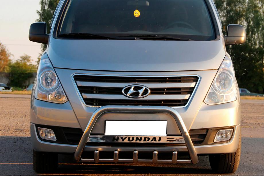 Hyundai H300, H1, Starex 2008–2020 Predný ochranný rám WT004 (nerez) Image