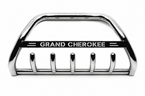 Jeep Grand Cherokee WJ 1999–2004 Predný ochranný rám WT004 (nerez) fotografia 3