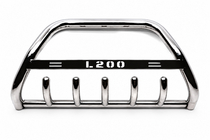 Mitsubishi L200 2015–2024 Predný ochranný rám WT004 (nerez) fotografia 1