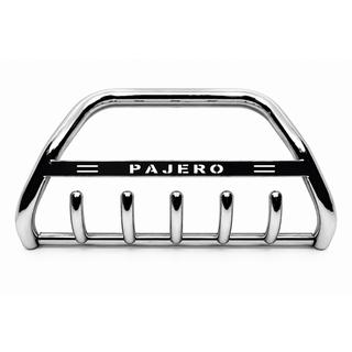 Predný ochranný rám WT004 (nerez) Mitsubishi Pajero Sport 1996–2007