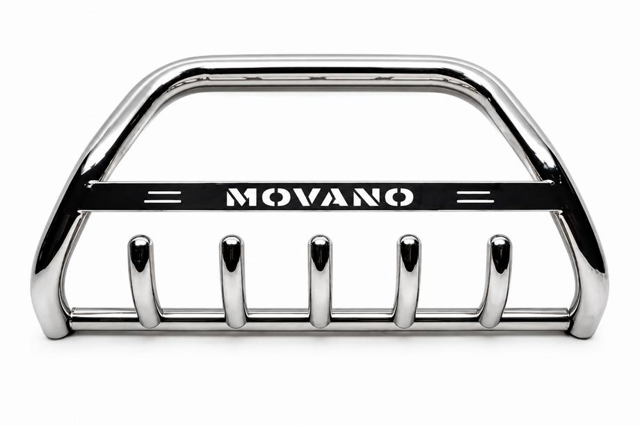 Opel Movano 2010–2021 Predný ochranný rám WT004 (nerez) Image