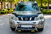Nissan X-trail T31 2007–2014 Predný ochranný rám WT004 (nerez) fotografia 1