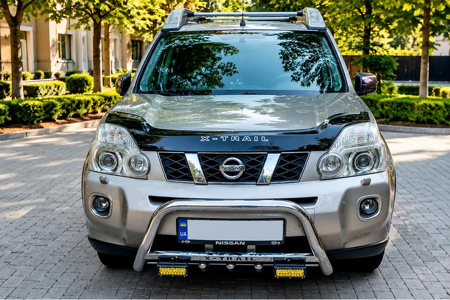 Nissan X-trail T31 2007–2014 Predný ochranný rám WT004 (nerez) Image