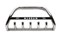 Nissan Qashqai 2007–2010 Predný ochranný rám WT004 (nerez) fotografia 3