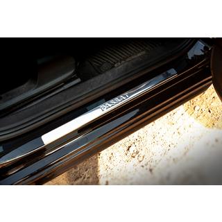 OmsaLine typ 1 nerezové prahové lišty (4 ks) Volkswagen Passat B7 2012–2015 fotografia 1