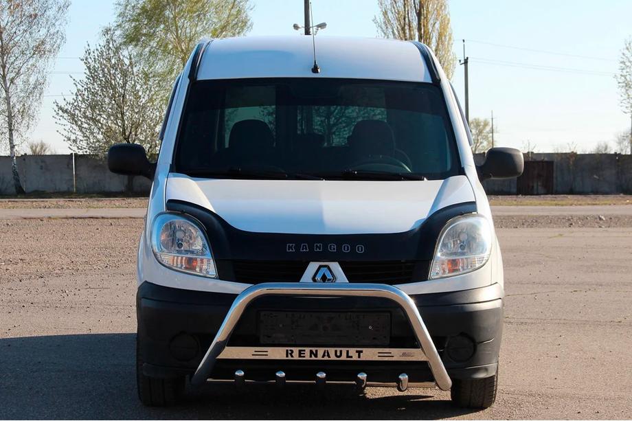 Renault Kangoo 1998–2008 Predný ochranný rám WT004 (nerez) Image
