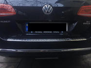 Volkswagen Passat B7 2012–2015 Lišta na zadný nárazník OmsaLine, lesklá (SW, nerez) fotografia 3