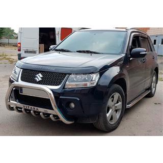 Predný ochranný rám WT004 (nerez) Suzuki Grand Vitara 2005–2017 fotografia 2
