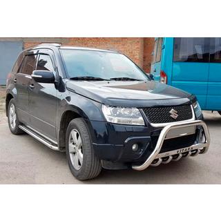 Predný ochranný rám WT004 (nerez) Suzuki Grand Vitara 2005–2017 fotografia 3