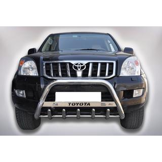 Predný ochranný rám WT004 (nerez) Toyota Land Cruiser Prado 120 2002–2009 fotografia 1