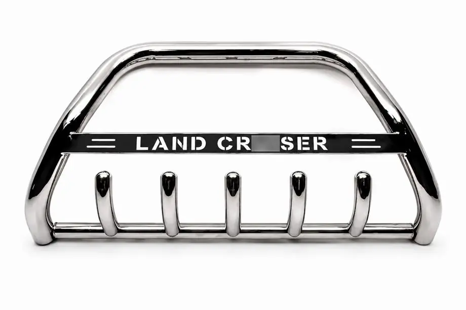 Toyota Land Cruiser Prado 150 2009–2023 Predný ochranný rám WT004 (nerez) Image
