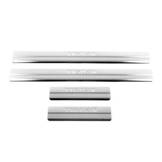 Nerezové kryty prahov Omsa (4 ks) Volkswagen Tiguan 2007–2016 fotografia 2