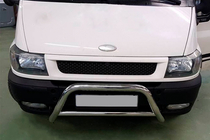 Ford Transit 2000–2014 Predný ochranný rám (bullbar) WT006 (nerez) fotografia 1