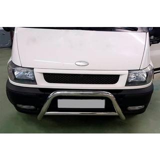 Predný ochranný rám (bullbar) WT006 (nerez) Ford Transit 2000–2014