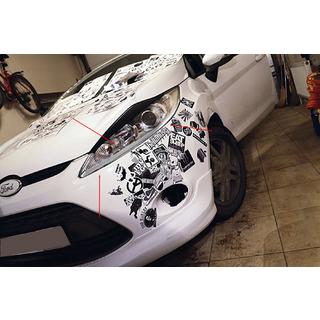 Chrómové kryty svetlometov (2 ks, plast) Ford Fiesta 2008–2017 fotografia 1