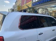 Toyota Land Cruiser 200 2007–2021 Sivé strešné lyžiny 2008-2015 (Lexus dizajn 2018, 2 ks) fotografia 5