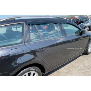 Okenné deflektory SW (4 ks, HIC) Skoda Octavia III A7 2013–2019 fotografia 3