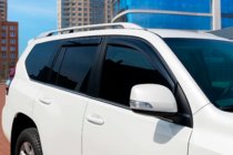 Toyota Land Cruiser Prado 120 2002–2009 Deflektory okien (4 ks, HIC) fotografia 9