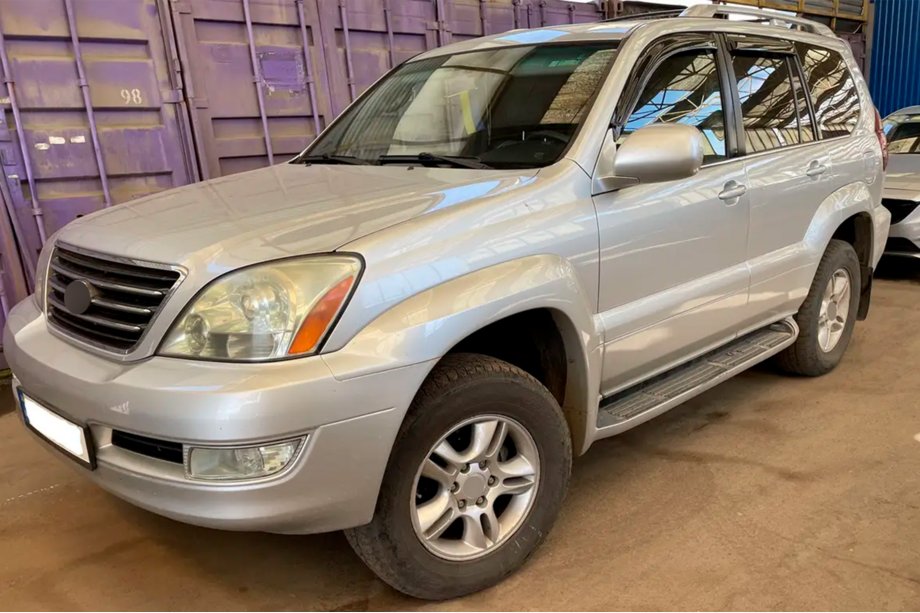 Lexus GX470 2002–2009 Deflektory okien (4 ks, HIC) Fotografia 8