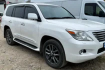 Lexus LX570/450d 2008–2022 Okenné deflektory 8 cm (4 ks, HIC) fotografia 3