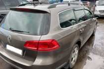 Volkswagen Passat B6 2006–2012 Okenné deflektory SW (4 ks, HIC) fotografia 14