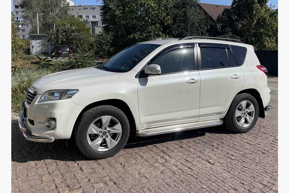 Toyota Rav 4 2006–2013 Strešné lyžiny Skyport (čierne) Image