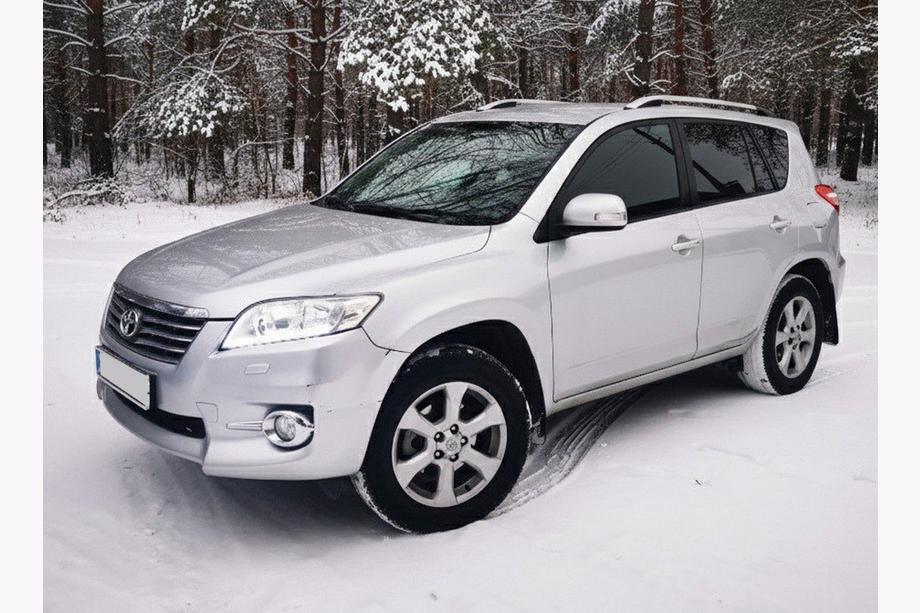 Toyota Rav 4 2006–2013 Strešné lyžiny Skyport (Sivé) Image