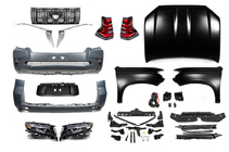 Toyota Land Cruiser Prado 150 2009–2023 Kompletný facelift kit z 2009-2016 na 2017- (s Full LED svetlometmi) fotografia 2