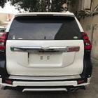 Toyota Land Cruiser Prado 150 2009–2023 Lišty predného a zadného nárazníka Modelista V1 (2017-) Biela farba fotografia 10