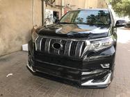 Toyota Land Cruiser Prado 150 2009–2023 Lišty predného a zadného nárazníka Modelista V1 (2017-) Biela farba fotografia 9