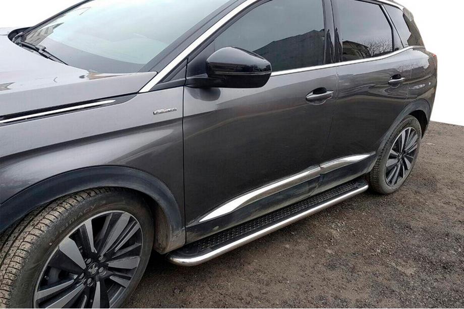Opel Mokka 2012–2021 Bočné nášľapy Maydos V2 (2 ks, hliník/nerez) Image
