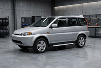 Honda HR-V 1998–2006 Bočné nášľapy Allmond Grey (2 ks, hliník) fotografia 1