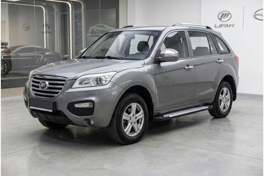 Lifan X60 2011– Bočné nášľapy Allmond Grey (2 ks, hliník) Image