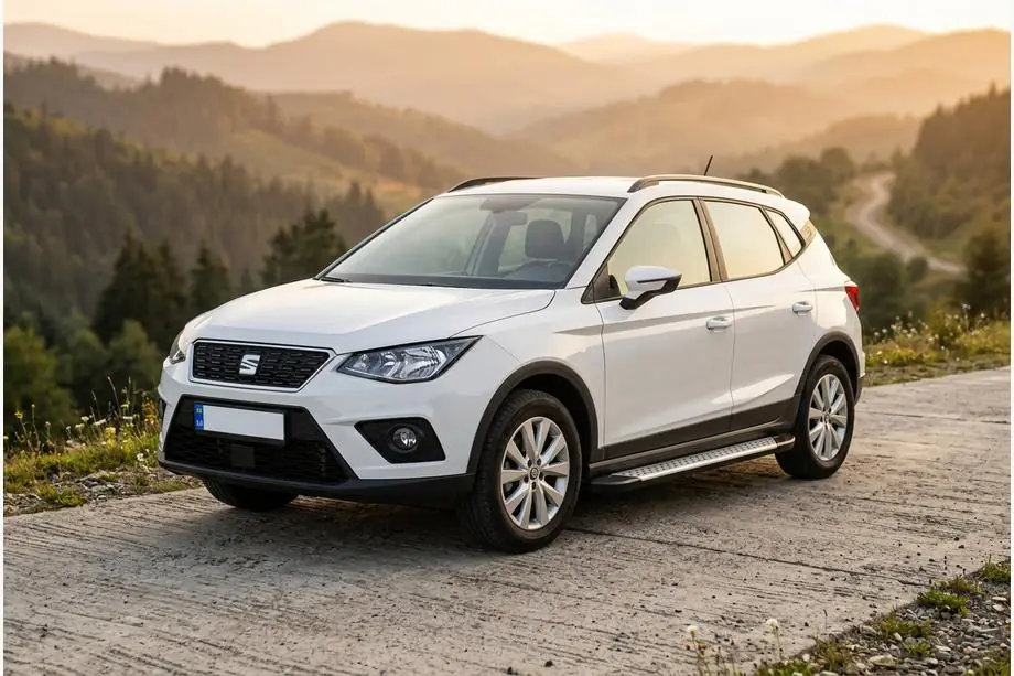 Seat Arona 2017– Bočné nášľapy Allmond Grey (2 ks, hliník) Image