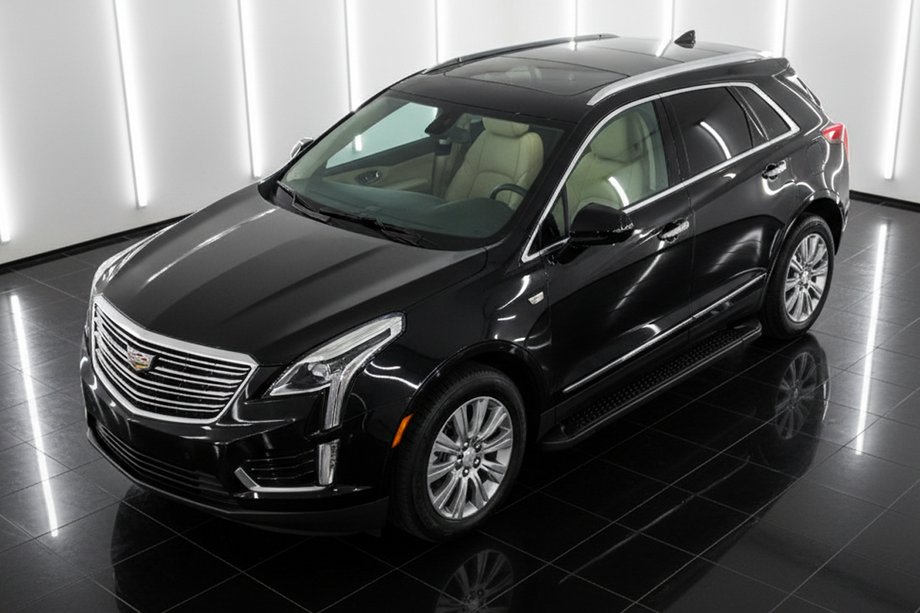 Cadillac XT5 2016– Bočné nášľapy Allmond Black (2 ks, hliník) Image