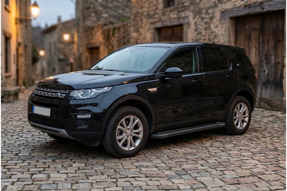Land Rover Discovery Sport 2014– Bočné nášľapy Allmond Black (2 ks, hliník) Image