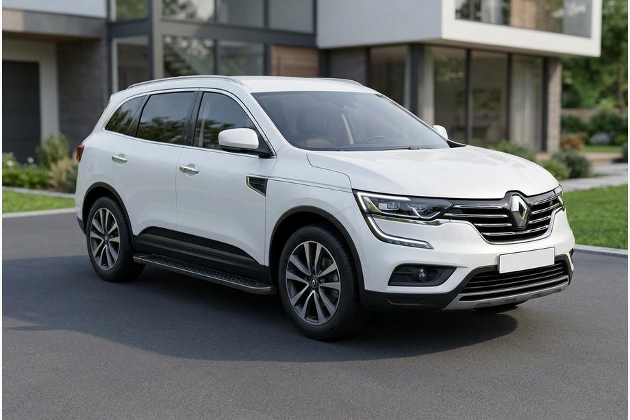 Renault Koleos 2016–2024 Bočné nášľapy Allmond Black (2 ks, hliník) Fotografia 1