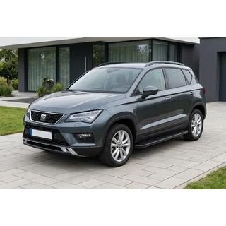 Bočné nášľapy Allmond Black (2 ks, hliník) Seat Ateca 2016– fotografia 1